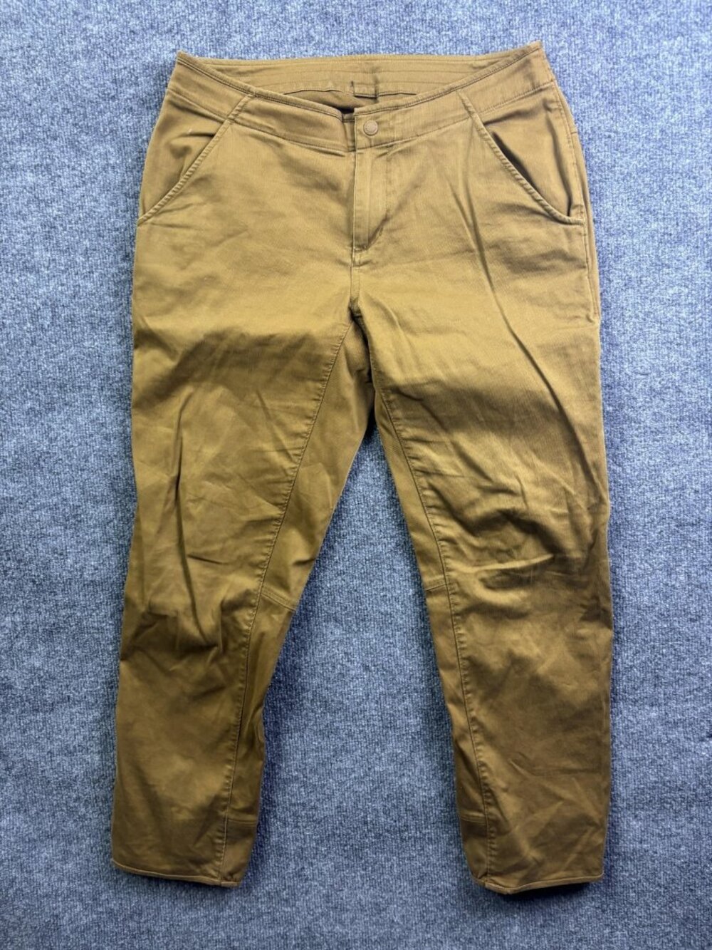 Mountain Hardwear Chino Pants Womens 32 Brown Twill Regular Fit Pockets Travel
